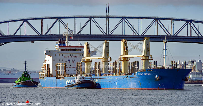 Right Ocean, Cosco Jinggangshan 9418315 ID 14680